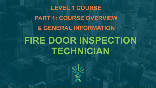 Fire Door Inspection Course
